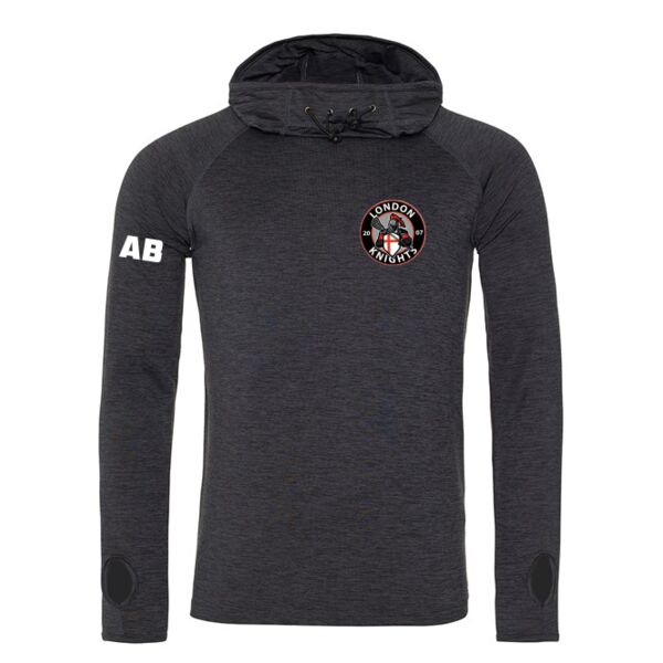 Cowl Neck Full Tech Hoodie Thumbnail